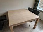 Eettafel en 4 stoelen, Huis en Inrichting, Tafels | Eettafels, Ophalen, Gebruikt, Rechthoekig, 100 tot 150 cm
