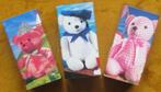 Tiny Tins: mini Bears elk in hun metalen doosje, drie stuks, Ophalen of Verzenden, Zo goed als nieuw