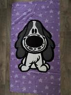 Z.g.a.n. paars badlaken Woezel & Pip, Ophalen of Verzenden, Zo goed als nieuw, Paars, Handdoek