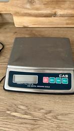 CAS weegschaal  digitaal, bankweegschaal, horecaweegschaal, 1 tot 500 gram, Ophalen of Verzenden, Digitaal, Overige typen