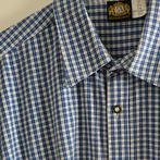 Trachten hemd weiss blau mt 43 Oktoberfeest, Blauw, Hammerschmid, Ophalen of Verzenden, Gedragen