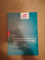 Boekhouden HBO deel 2 - Maatwerkeditie HAN, Boeken, Studieboeken en Cursussen, Onbekend, Zo goed als nieuw, Beta, HBO