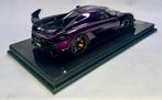 Koenigsegg Jesko 7315 Paars Carbon 1:18 van FrontiArt, Ophalen of Verzenden, Nieuw, Auto, Overige merken