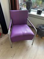 Stoel paars., Huis en Inrichting, Ophalen, Gebruikt, Overige kleuren, Metaal
