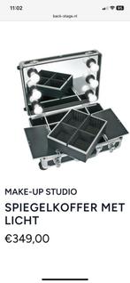 Visagie make-up studio koffer spiegel verlichting, Ophalen of Verzenden, Zo goed als nieuw