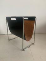 LecuurBak Leer Zwart - Tijdloos Design, Huis en Inrichting, Woonaccessoires | Krantenbakken en Lectuurbakken, Ophalen of Verzenden