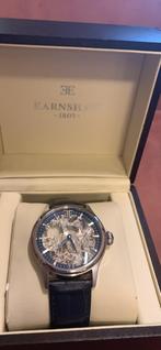 Earnshaw Polshorloge - Skelet Design, Sieraden, Tassen en Uiterlijk, Horloges | Heren, Leer, Staal, Polshorloge, Zo goed als nieuw