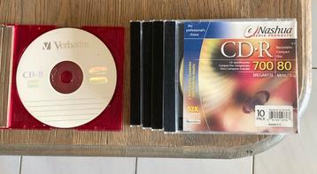 4 x Nashua CD-R 80min./700MB, 52x beschikbaar voor biedingen