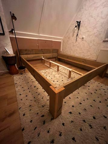 Bedframe 160x200 van sloophout - afbeelding 2