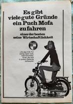 Advertentie Puch X30, Verzamelen, Verzenden, Zo goed als nieuw, Motoren