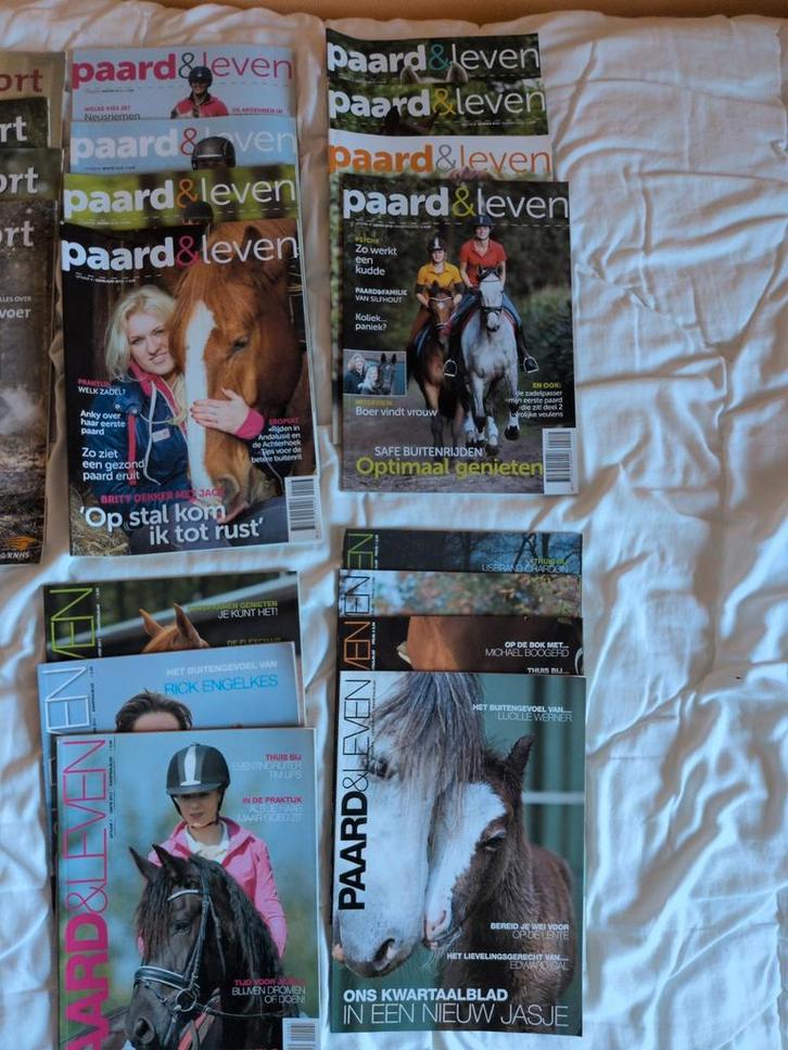 Paard & Leven en PaardenSport Tijdschriften, Boeken, Tijdschriften en Kranten, Gelezen, Sport en Vrije tijd, Ophalen of Verzenden