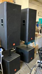 2 x JBL MRX518S Subs + 2 x MRX525 dubbel 15 Inch IZGS Bieden, Ophalen, Gebruikt, Klantenservice@harman.com, Danzigerkade 16G