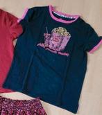 WE t-shirt donkerblauw popcorn afbeelding 164, Meisje, Ophalen of Verzenden, Zo goed als nieuw, Shirt of Longsleeve