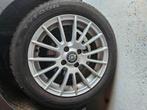 4 Velgen /banden aangeboden van de Fiat 500 ., 15 inch, Velg(en), Zomerbanden, 185 mm