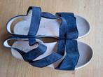 Gabor leren blauwe sandalen maat 6,5/40 met uitneembare zool, Kleding | Dames, Nieuw, Sandalen of Muiltjes, Blauw, Verzenden
