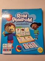 Rom Pom Pom Woordenmaker - Taalspel, Ophalen of Verzenden, Zo goed als nieuw, Taal en Lezen