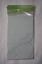 Romak Kabinet schuifkaarten bloem lichtblauw/zalm A6, Ophalen of Verzenden, Nieuw, Overige thema's, Blanco kaart of Basiskaart