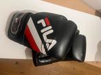 Fila Bokshandschoenen 10oz - Zwart/Rood/Wit - Zo goed als ni, Ophalen of Verzenden, Zo goed als nieuw, Bokshandschoenen