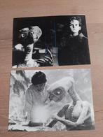 2 oude filmfoto E.T. Steven Spielberg, Drew Barrymore 1982, Ophalen of Verzenden, Zo goed als nieuw, Foto of Kaart, X