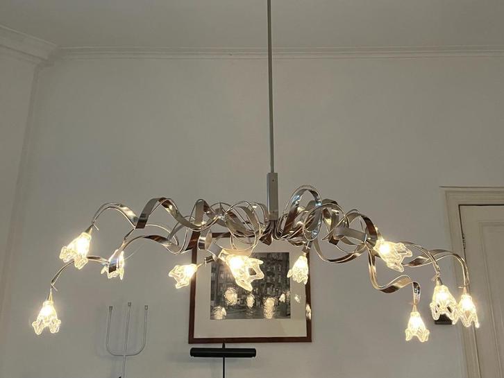 Design lamp Harco Loor, Huis en Inrichting, Lampen | Hanglampen, Zo goed als nieuw, 50 tot 75 cm, Ophalen