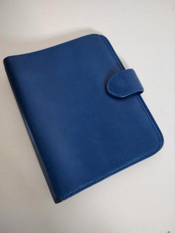 E462 Agendaorganizer blauw kunstleder model standard beschikbaar voor biedingen