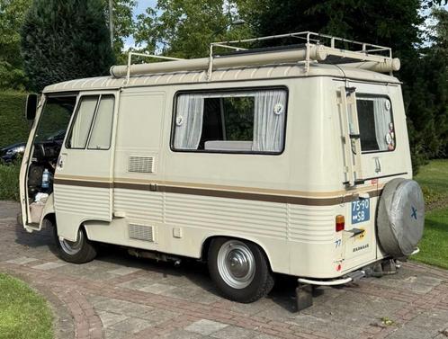 Peugeot J7 Camper (oldtimer), Auto's, Bestelauto's, Particulier, Peugeot, Benzine, Handgeschakeld, Origineel Nederlands, Beige