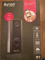 Byron Wi-Fi rechargeable video deurbel, Ophalen of Verzenden, Nieuw