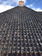 Dakpan oud Hollands zwart glazuur 18000 stuks., Ophalen, Gebruikt, Steen of Klei, Zwart