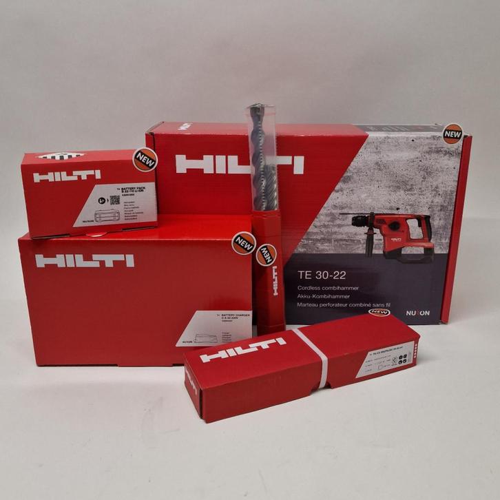Hilti Nuron TE 30-22 accu-boorhamer Set | Nieuw, Doe-het-zelf en Verbouw, Gereedschap | Boormachines, Nieuw