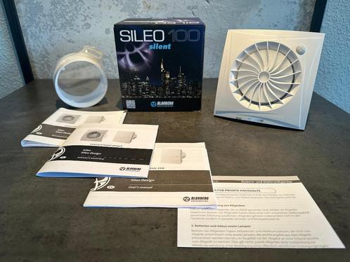 Nieuwe Blauberg SILEO100IR Badkamerventilator – met Timer &, Doe-het-zelf en Verbouw, Ventilatie en Afzuiging, Nieuw, Ventilator