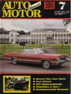 AMK 7 1991 : Mercury Park Lane Convertible - BSA - Puch, Gelezen, Algemeen, Auto Motor Klassiek, Ophalen of Verzenden