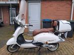 Leuke retro scooter, Ophalen