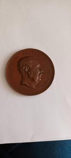 Bronzen herdenkingspenning Petrus van den Berg 1889, Ophalen of Verzenden, Brons, Nederland