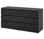 Malm lade kast, zwartbruin 160x78, 5 laden of meer, Zo goed als nieuw, Minder dan 100 cm, 25 tot 50 cm
