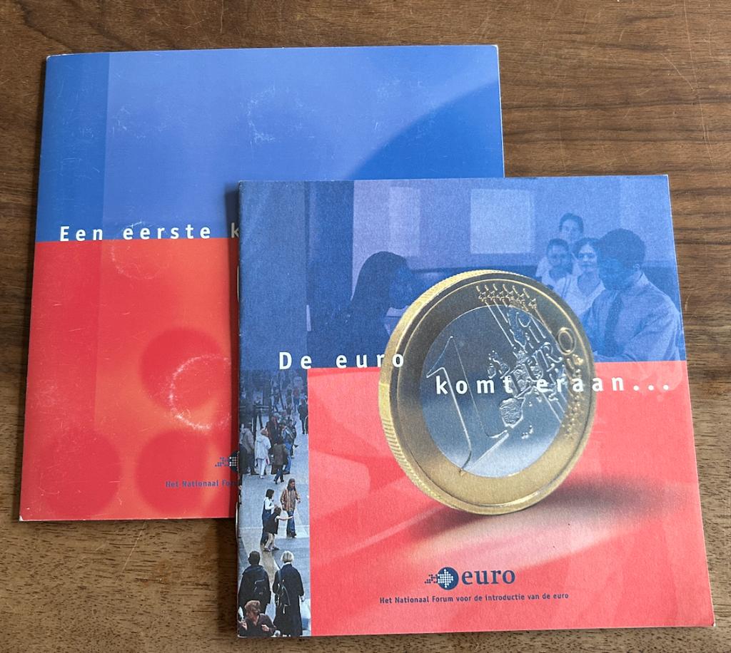 De Eerste Kennismaking......  [met de Euro], Ophalen of Verzenden, Koningin Beatrix, Euro's, Setje