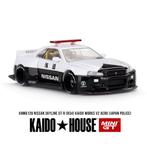 Nissan Skyline GT-R (R34) Kaido Mini GT 1/64 nr. 120 police, Ophalen of Verzenden, Nieuw, Auto