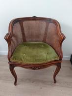 fauteuil me webbing antiek Barok   19e eeuw, Ophalen