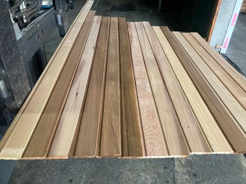 Western Red Cedar–saunaschroot-sponningschroot-saunaprofiel-, Tuin en Terras, Palen, Balken en Planken, Nieuw, Palen, Minder dan 180 cm