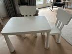 IKEA Mammut Kindertafel + stoelen, Ophalen, Zo goed als nieuw, Stoel(en)