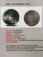 5 euro 2006, zilver 0.925, Rembrandt Vijfje. Rembrandt Set., Postzegels en Munten, Munten | Nederland, Verzenden, Koningin Beatrix
