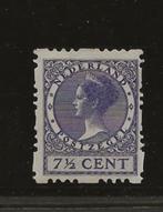 nederland   3 gaats  roltanding, Postzegels en Munten, Postzegels | Nederland, Ophalen of Verzenden, T/m 1940, Postfris