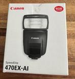 Canon Flitser Eos Speedlite 470EX-AI NIEUWSTAAT, Ophalen of Verzenden, Zo goed als nieuw, Canon