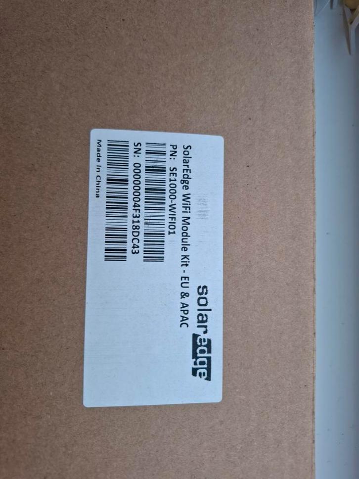 SolarEdge WiFi Module Kit - EU en APAC, Hobby en Vrije tijd, Elektronica-componenten, Zo goed als nieuw, Ophalen of Verzenden