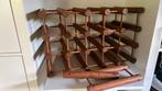 Vintage Scandinavisch design wijnrek, Huis en Inrichting, Woonaccessoires | Wijnrekken, Ophalen, Zo goed als nieuw, Minder dan 50 cm