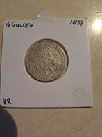 Zilveren 1/2 Gulden - Zeer Fraai, Ophalen of Verzenden