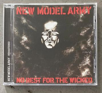 New Model Army -  No rest for the wicked  - remastered beschikbaar voor biedingen