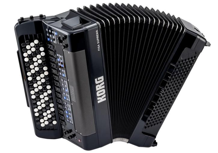 Korg FISA Suprema accordeon direct leverbaar, Muziek en Instrumenten, Accordeons, Nieuw, Knopaccordeon, 120-bas, Overige merken