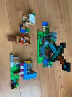 Lego Minecraft modules en minifigs, Verzenden, Zo goed als nieuw, Complete set, Lego