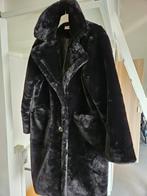Faux Fur jas zwart, Nieuw, Maat 42/44 (L), Zwart, Ophalen