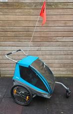 Thule Coaster 2 XT fietskar en wandelwagen, Fietsen en Brommers, Fietsaccessoires | Aanhangers en Karren, Gebruikt, Thule Coaster XT